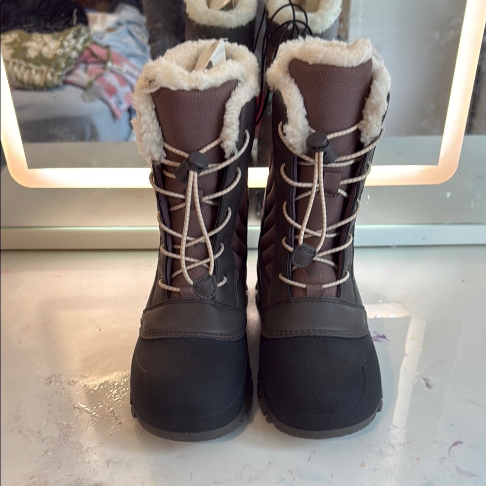 All in Motion Kids Boots - purple and Black